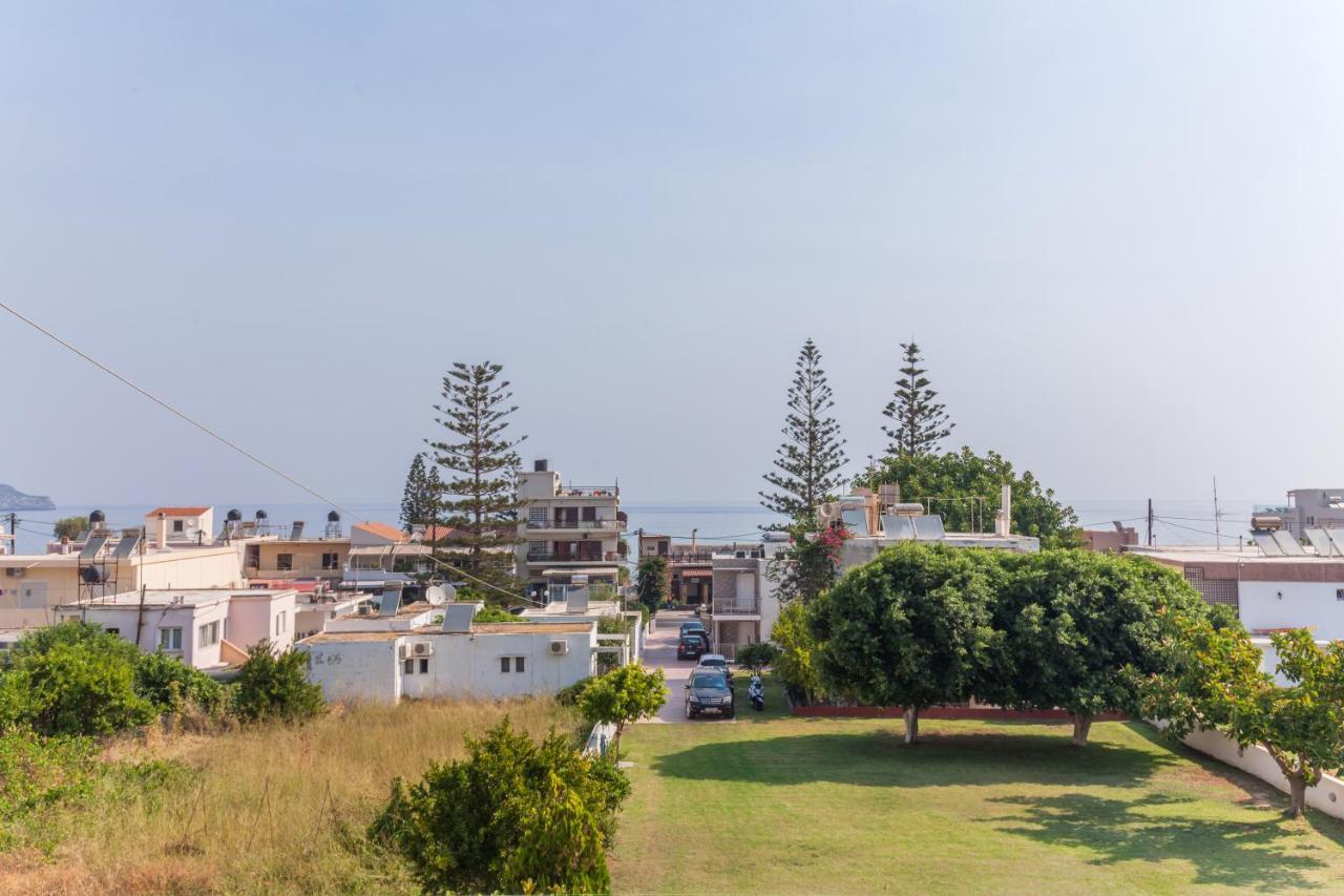 Christine Seaside Apartments In Chania Sztalósz Kültér fotó