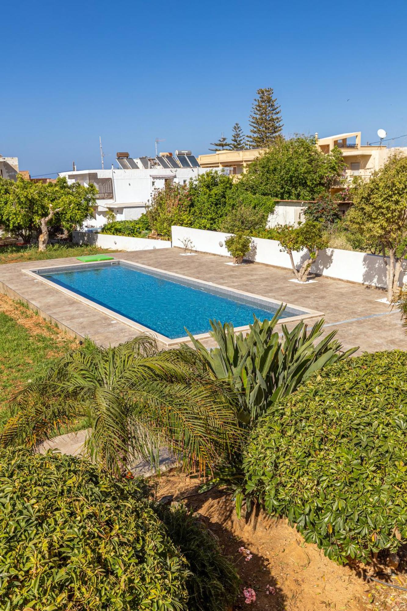 Christine Seaside Apartments In Chania Sztalósz Kültér fotó